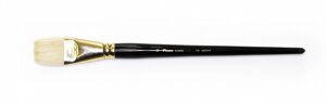 Кисть щетина №16 плоская Pinax "Classic 114" длинная ручка