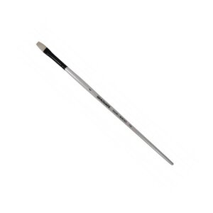 Кисть щетина №4 плоская удлиненная Daler-Rowney "GRADUATE" длинная ручка