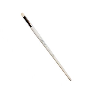Кисть синтетика белая №20 овальная Живописные кисти "1В32W" длинная ручка