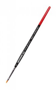 Кисть синтетика мягкая №2 плоская укороченная Talens "Amsterdam 342S" короткая ручка