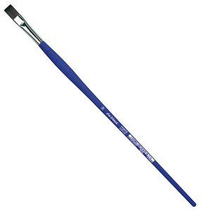 Кисть синтетика №10 плоская Da Vinci "Forte Acrylics" 8640 длинная ручка