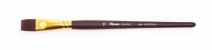 Кисть синтетика №12 плоская Pinax "Creative 694" жесткая, короткая ручка