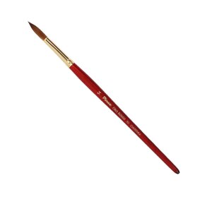 Кисть синтетика №14 круглая Pinax "Oro Rosso 751" короткая ручка