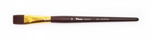 Кисть синтетика №14 плоская Pinax "Creative 694" жесткая, короткая ручка
