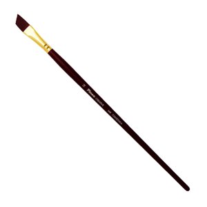 Кисть синтетика №14 скошенная Pinax "Creative 688" жесткая, длинная ручка