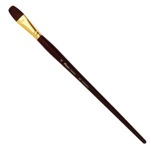Кисть синтетика №16 овальная Pinax "Creative 687" жесткая, длинная ручка