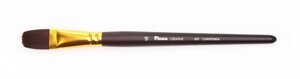 Кисть синтетика №16 овальная Pinax "Creative 697" жесткая, короткая ручка