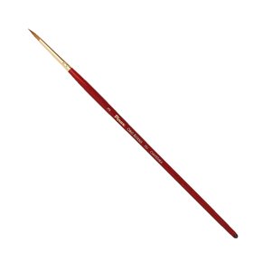 Кисть синтетика №3 круглая Pinax "Oro Rosso 751" короткая ручка