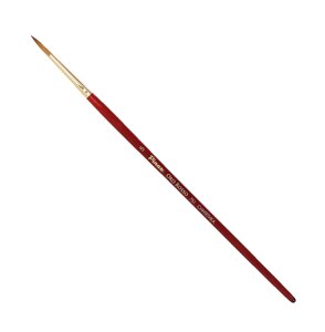 Кисть синтетика №5 круглая Pinax "Oro Rosso 751" короткая ручка