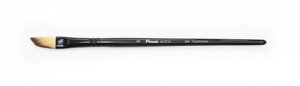 Кисть синтетика №5 скошенная овальная Pinax "HI-TECH 249" короткая ручка