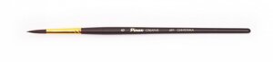 Кисть синтетика №6 круглая Pinax "Creative 691" жесткая, короткая ручка