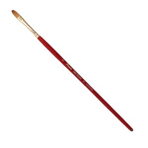 Кисть синтетика №6 овальная Pinax "Oro Rosso 757" короткая ручка