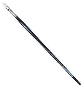 Кисть синтетика №6 плоская Da Vinci "Impasto" 7105 длинная ручка