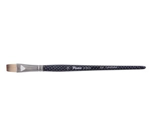 Кисть синтетика №6 плоская Pinax "HI-TECH 224" короткая ручка