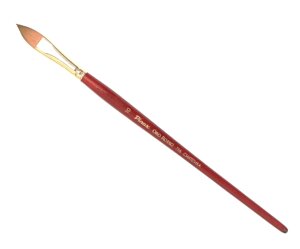 Кисть синтетика овальная "язык" Pinax "Oro Rosso 756" короткая ручка