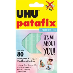 Клеящие подушечки UHU "PATAFIX" 80 шт, пастельные мятные
