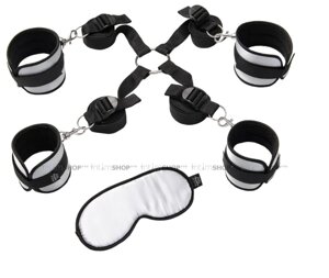 Комплект Бондажа Under The Bed Restraints Kit черный с серым