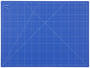 Коврик ЗУБР "ЭКСПЕРТ" 600х450 мм, 3 мм, непрорезаемый, цвет синий