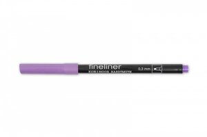 Линер Koh-I-Noor "Fineliner" 0,3 мм, фиолетовый бледный