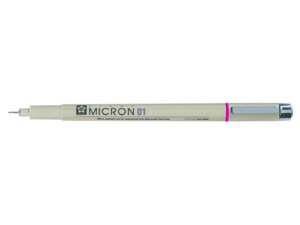 Линер sakura "PIGMA micron 01" 0,25 мм, розовый