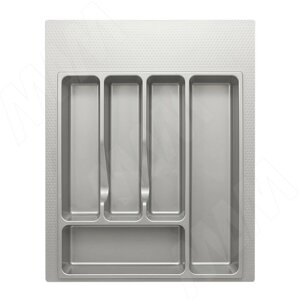 Лоток кухонный универсальный, для ящика с фасадом 450 мм, металлик (72.45. M)