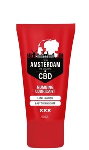 Лубрикант с пролонгирующим эффектом PharmQuests Numbing The Original CBD from Amsterdam, 50 мл