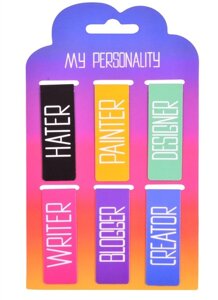 Магнитные закладки My personality (6шт)