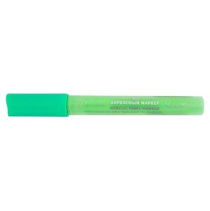 Маркер акриловый СонетII 2мм, флуоресцентный зеленый, Сонет