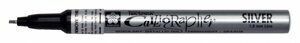 Маркер для каллиграфии Sakura "Pen-Touch Calligrapher" 1,80 мм, серебро