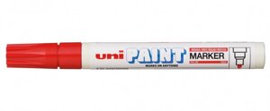 Маркер-краска Uni "Paint" PX-20, 2,2-2,8 мм, алюминиевый корпус, красный