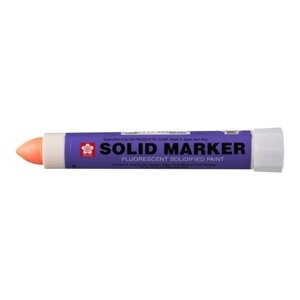 Маркер на твердой основе для высоких температур Sakura "Solid" 13 мм флуоресцентный Оранжевый