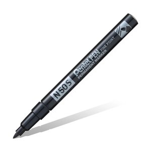 Маркер перманентный Pentel "Pen" 1 мм пулеобразный наконечник, черный