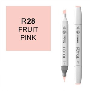 Маркер спиртовой BRUSH Touch Twin цв. R28 розовый фрукт