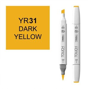 Маркер спиртовой BRUSH Touch Twin цв. YR31 темный желтый