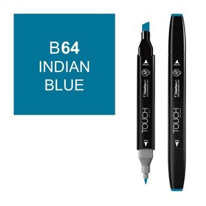 Маркер спиртовой Touch Twin цв. B64 индийский синий