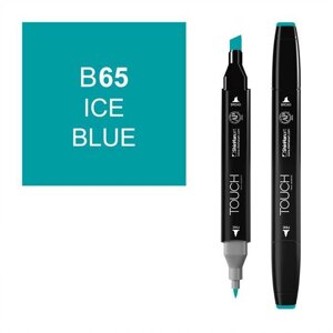 Маркер спиртовой Touch Twin цв. B65 синий лед