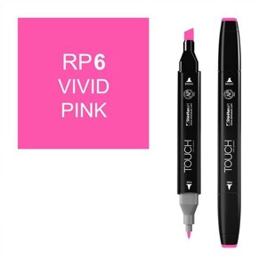 Маркер спиртовой Touch Twin цв. RP6 яркий розовый