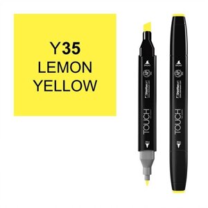Маркер спиртовой Touch Twin цв. Y35 жёлтый лимон