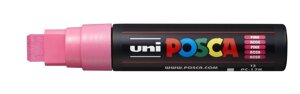 Маркер UNI "POSCA" PC-17K, 15,0 мм, наконечник скошенный, цвет розовый
