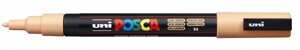 Маркер UNI "POSCA" PC-3M, 0,9-1,3 мм, наконечник пулевидный,54 цвет лососевый