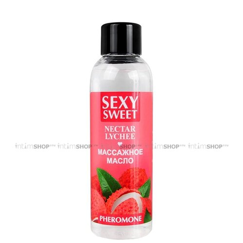 Массажное масло с феромонами Bioritm Sexy Sweet Личи, 75 мл