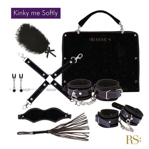 Набор БДСМ Rianne S Kinky Me Softly 7 предметов, черный