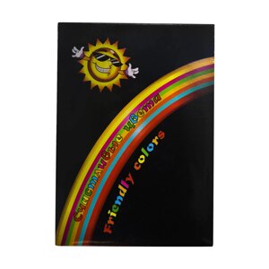 Набор бумаги цветной Лилия Холдинг "Счастливые цвета" А5 70 л 7 цв Планшет