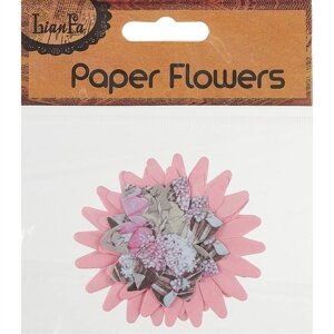 Набор бумажных цветов Paper Flower (4 +4 ), 4 вида