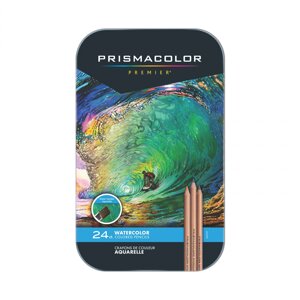 Набор карандашей акварельные Prismacolor "Premier" 36 цветов, металлическая коробка