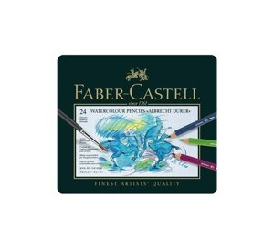 Набор карандашей акварельных Faber-castell "Albrecht Durer" 24 цв проф-ные в металле
