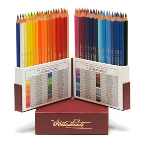 Набор карандашей цветных Koh-I-Noor "Polycolor Retro" 72 шт, пенал-премиум