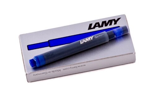 Набор картриджей для перьевых ручек LAMY T10 5 шт, Синий