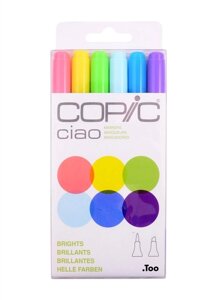 Набор маркеров Copic Ciao светлые цвета 6цв