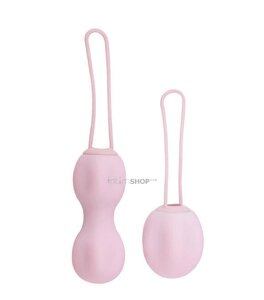 Набор вагинальных шариков Nomi Tang IntiMate Kegel Exerciser Balls, розовая сакура